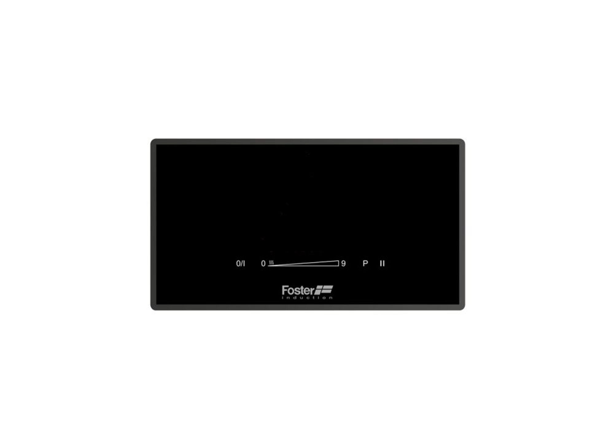 FOSTER Touch control Serie modula per 3 zone induzione nero