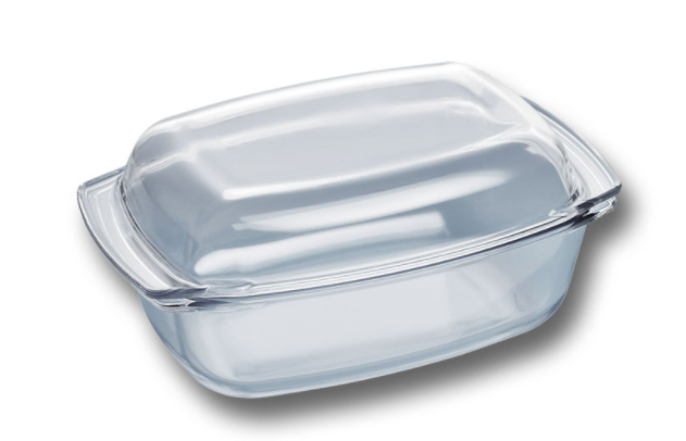 SIEMENS Pirofila in vetro trasparente per microonde -HZ915003