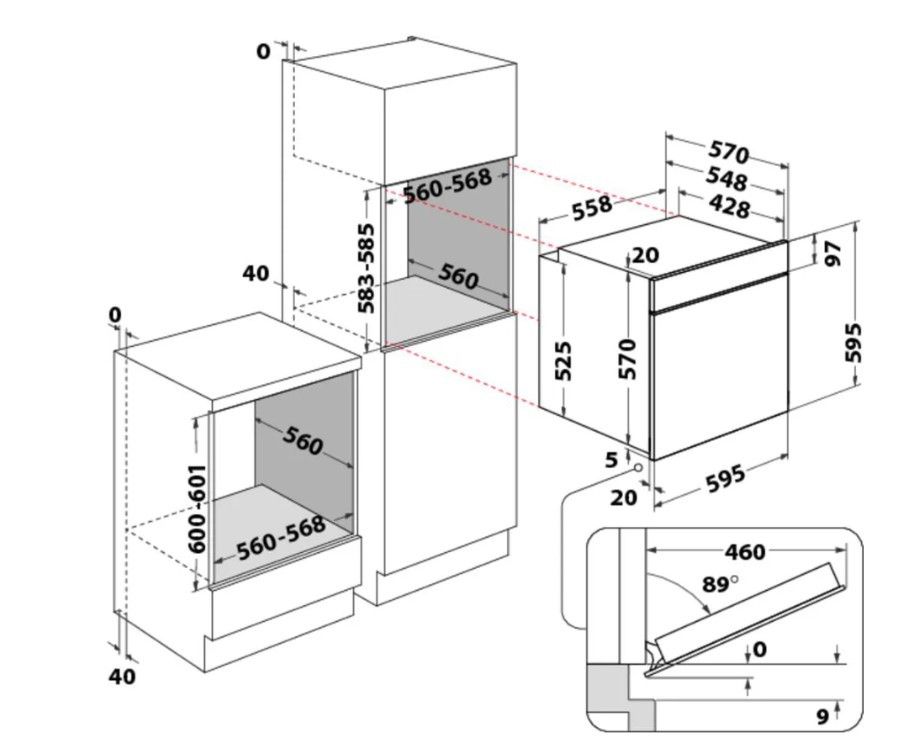 HOTPOINT ARISTON Forno Active Steam