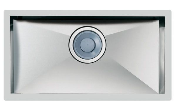 Foster Lavello Quadra.1V.80x40.7".ST - 1218 897 undermount Rettangolare Acciaio inossidabile FUORI PRODUZIONE