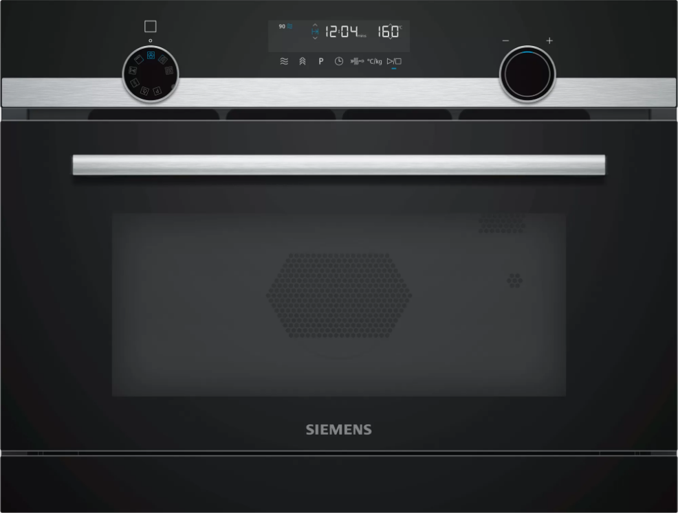 SIEMENS Microonde con Grill Combinato FullSteam ad Incasso