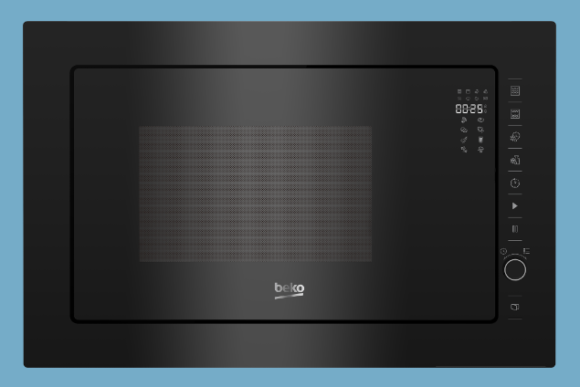 BEKO Forno a Microonde da Incasso con Grill Elettrico - Nero - BMGB25333BG