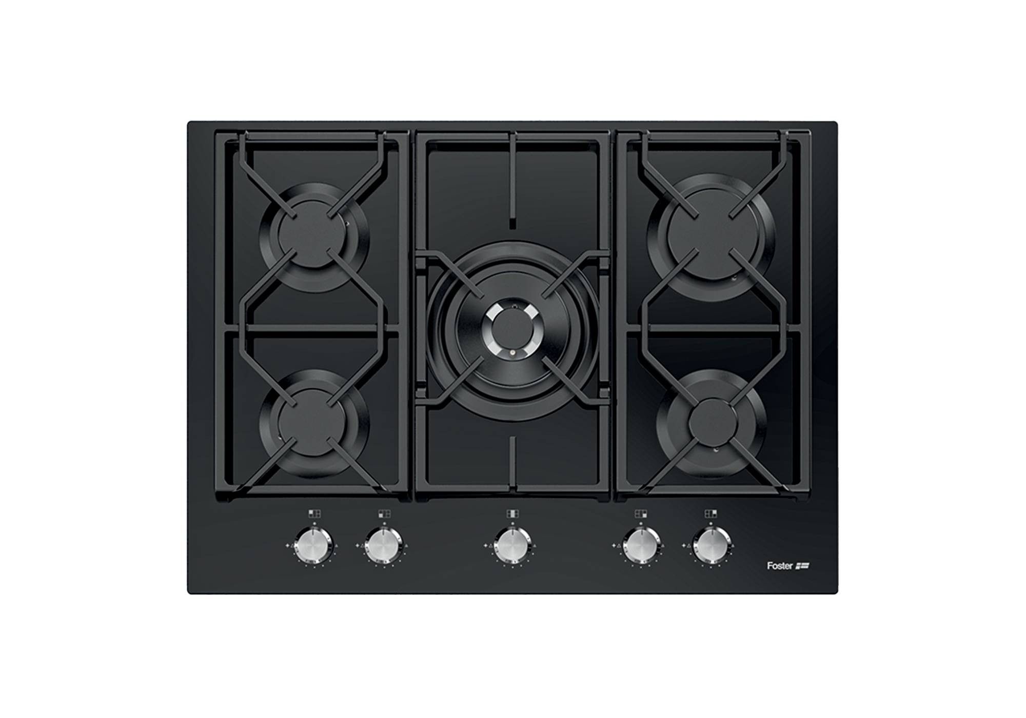 FOSTER Piano Cottura a Gas Power Glass Standard