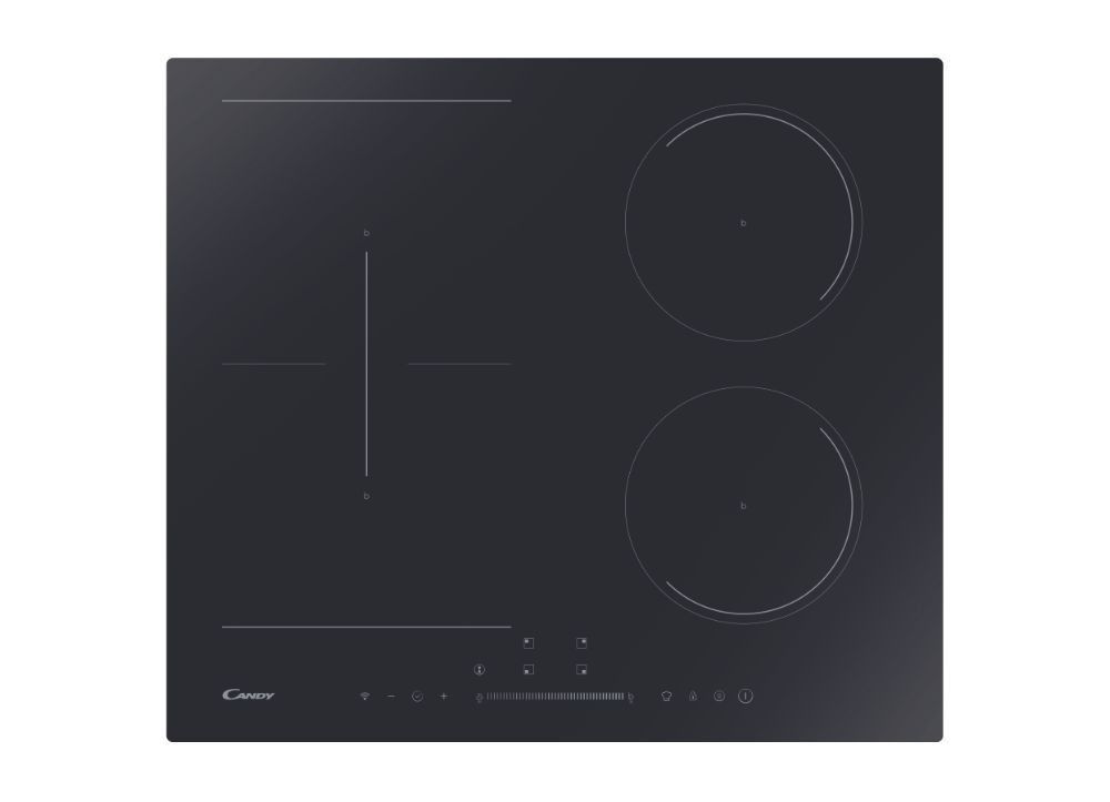 Candy Piano Cottura da Incasso Induzione 60 cm Nero - CTPS64SCTTWIFI